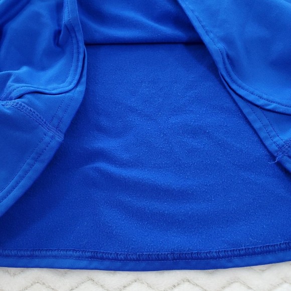 Gapfit Reflective Pullover Half Zip Activewear Bristol Blue Thumbhole Size Small - Picture 10 of 12